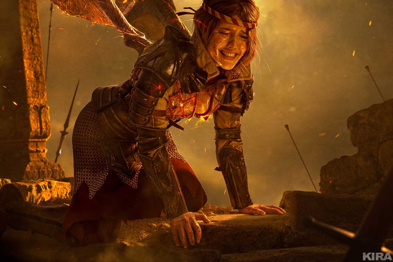 Wiedźmin 2 - Saskia cosplay