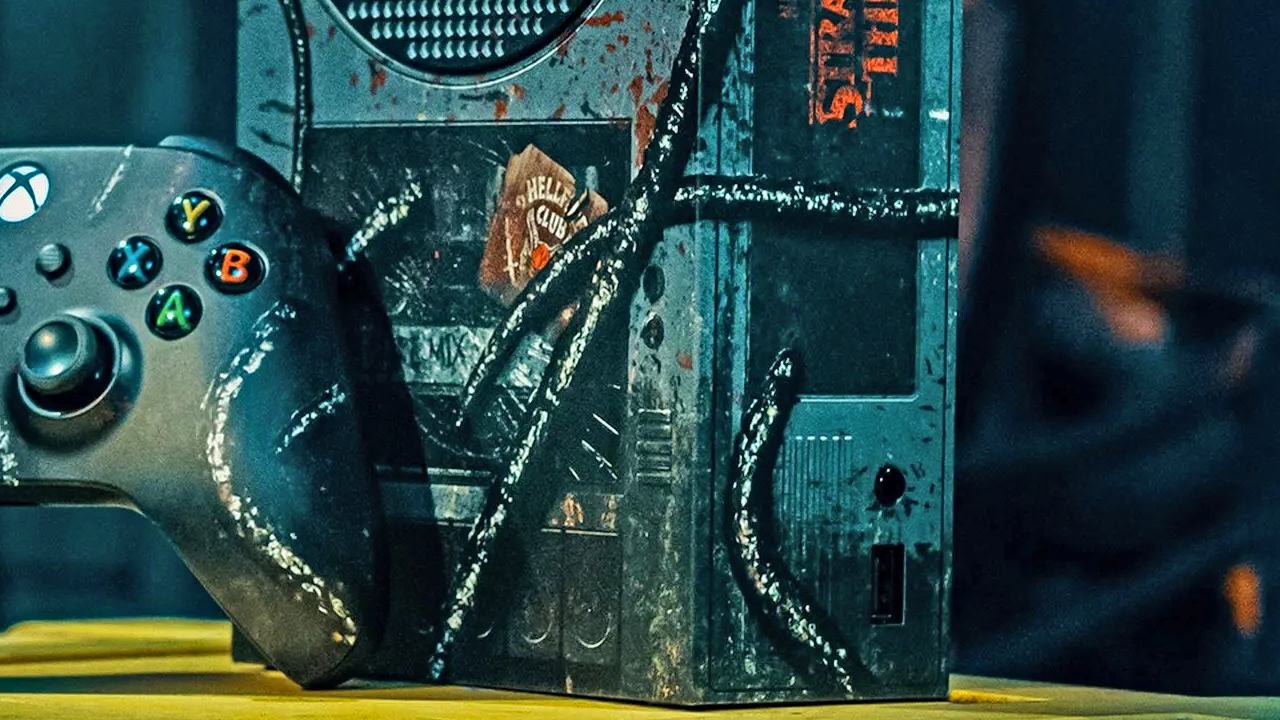 Xbox Series S w edycji Stranger Things