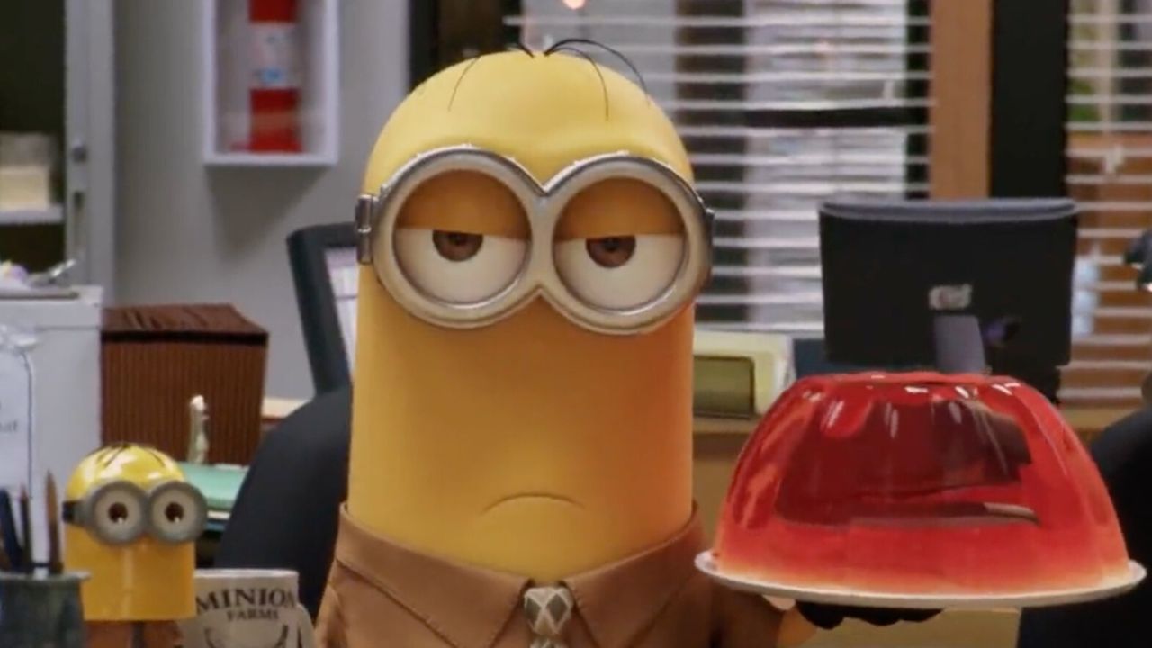 Minionki Wejście Gru w wersji z Dunder Mifflin. Przeróbka Biura to hit