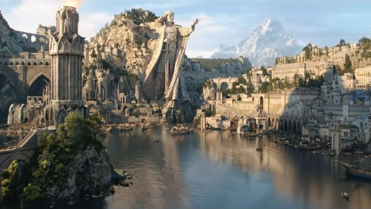 Władca Pierścieni Pierścienie Władzy na obszernym teaserze