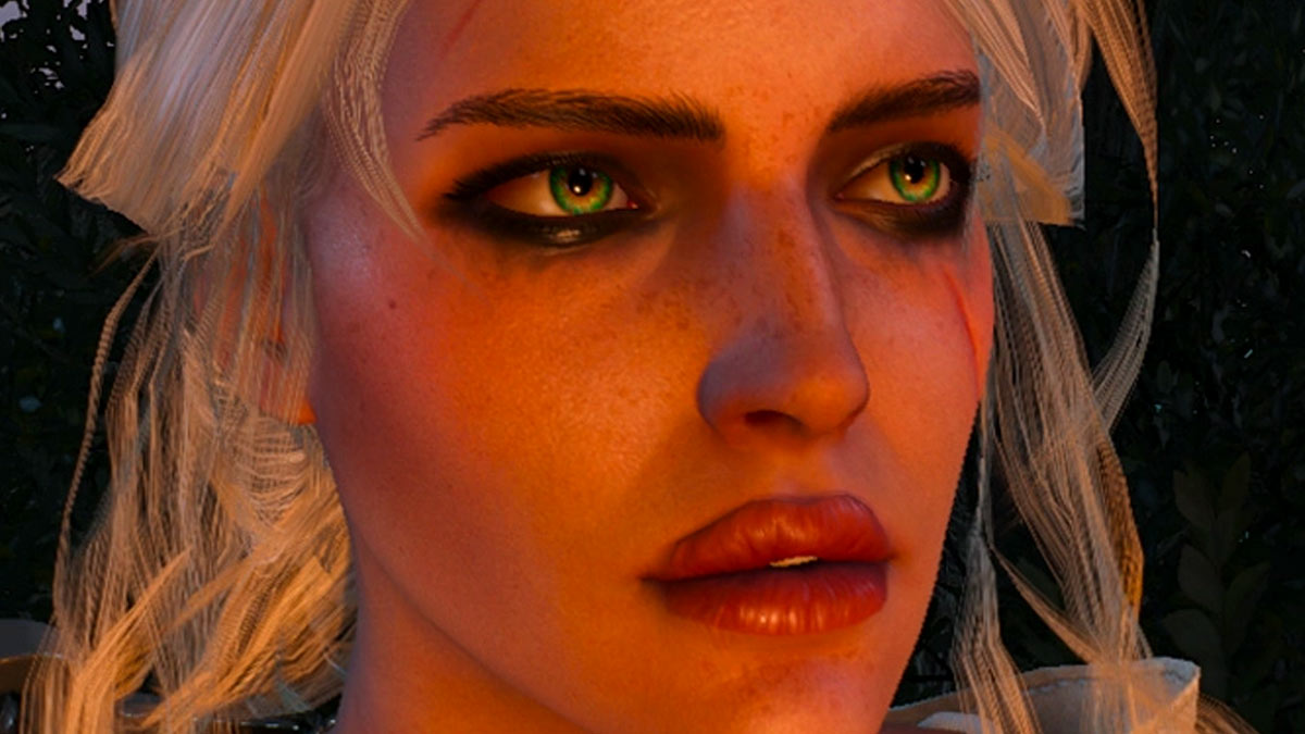 Wiedźmin 3 Ciri botoks mod