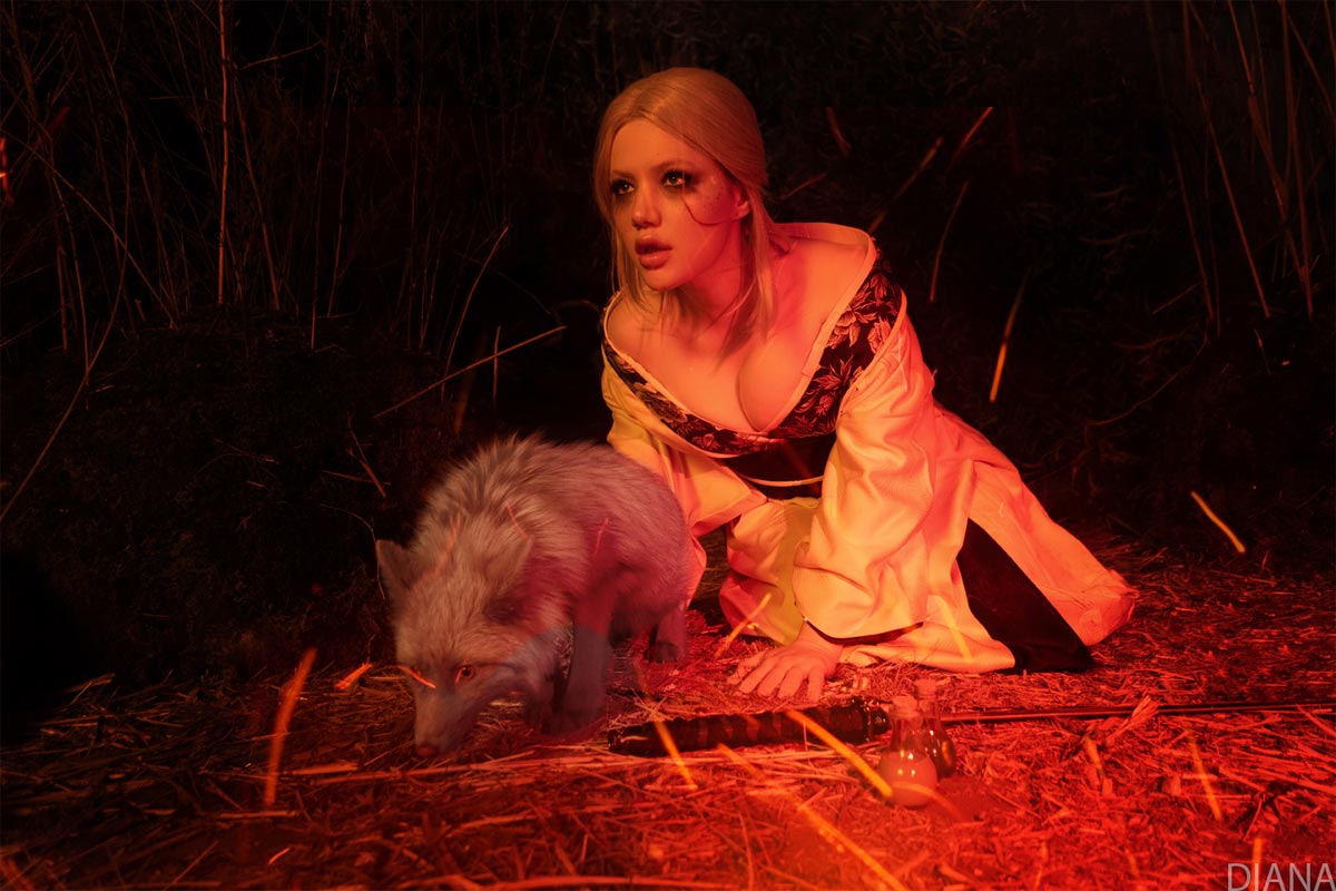Wiedzmin 3 ciri cosplay