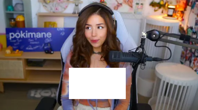 Pokimane wpadka na wizji