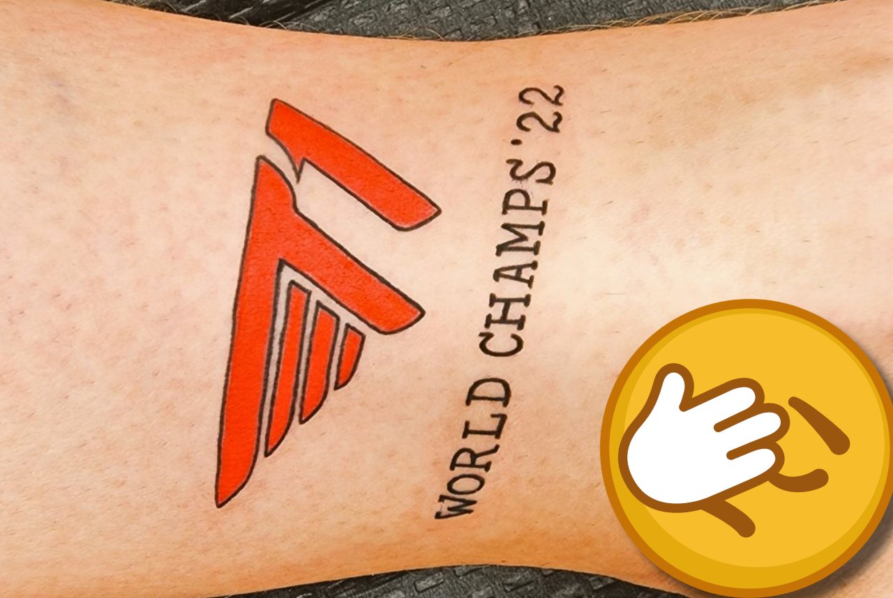 Streamer zrobił tatuaż na cześć ukochanej drużyny, która... przegrała