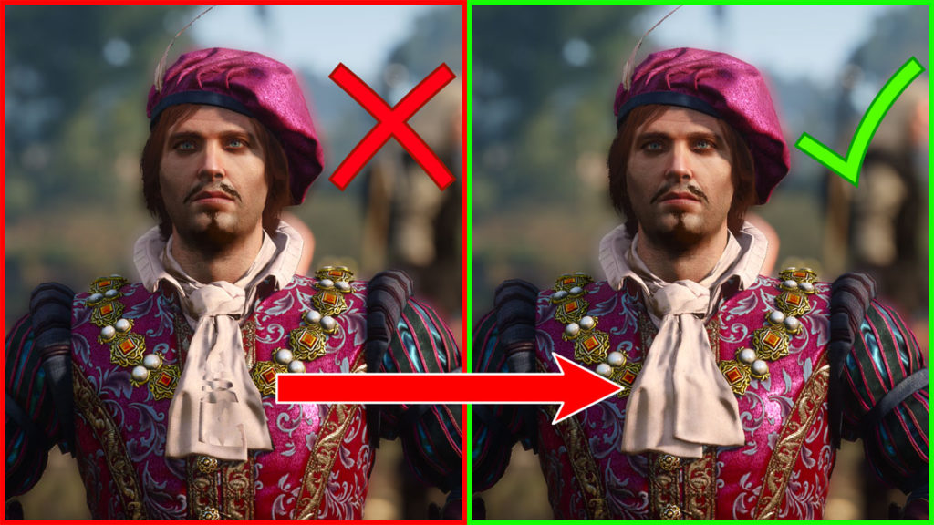 Wiedźmin 3 - naprawa błędu szal Jaskra