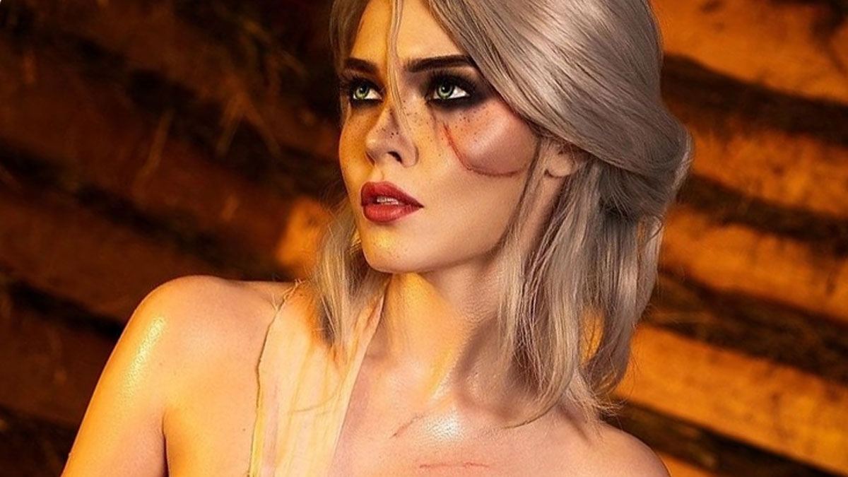 Wiedźmin 3 ciri cosplay