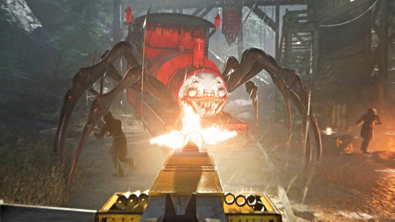 Choo-Choo Charles dziś debiutuje na Steam. Horror o lokomotywie-pająku