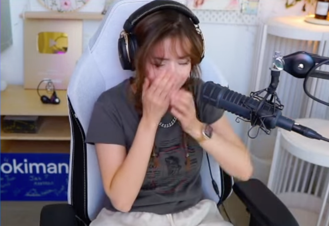 Pokimane wpadka z zegarkiem