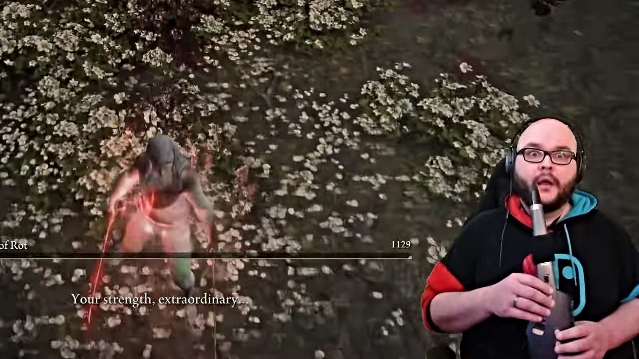 Streamer przechodzi Elden Ring i inne soulsy za pomocą 