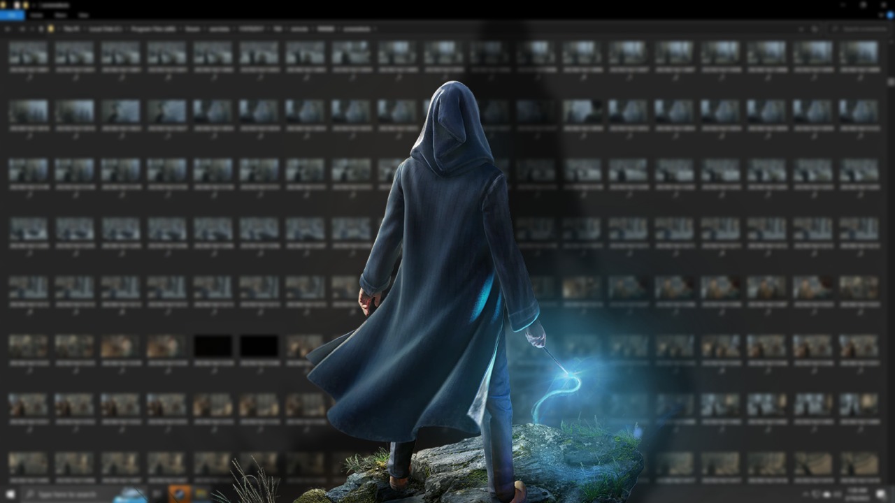 Zrobił dziesiątki tysięcy screenów z Hogwarts Legacy przez komiczny błąd