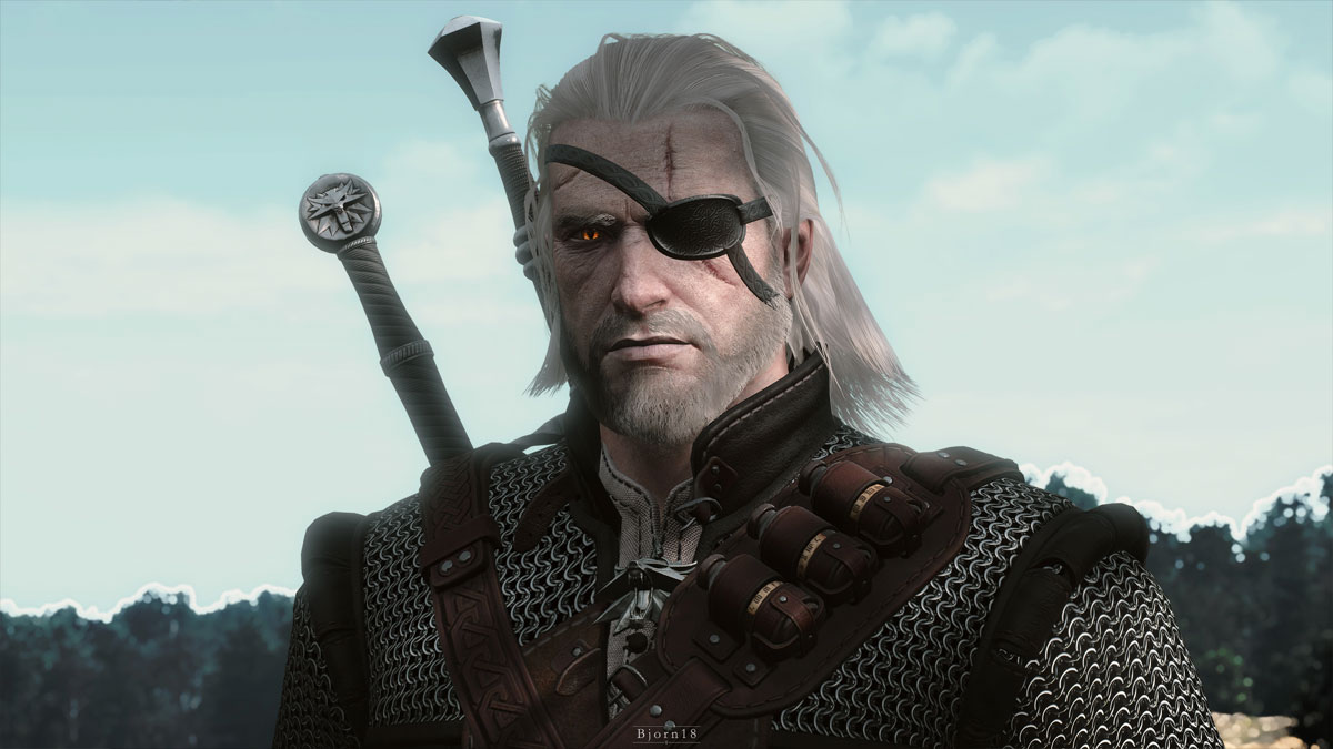 Wiedźmin 3 DLC przepaska na oko