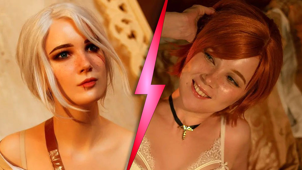 Wiedźmin 3 cosplay Shani i Ciri