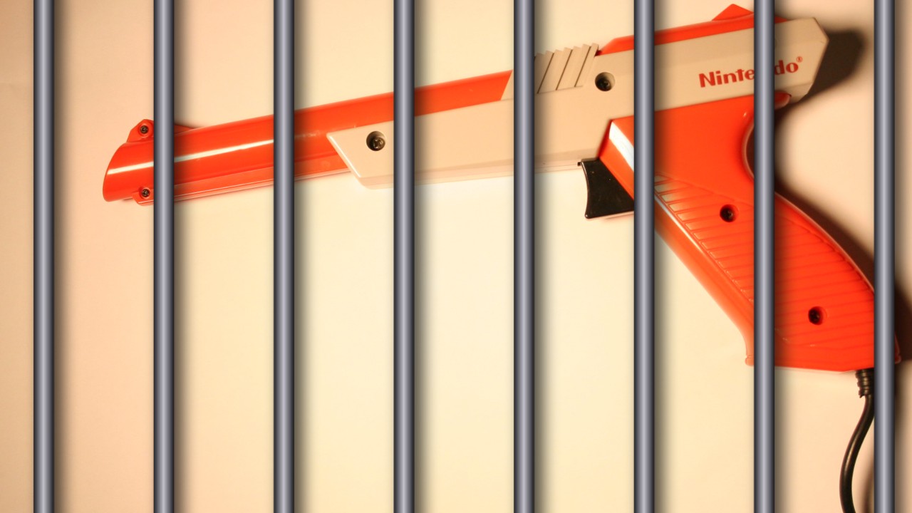 Wykorzystał pistolet z konsoli NES do obrabowania sklepu