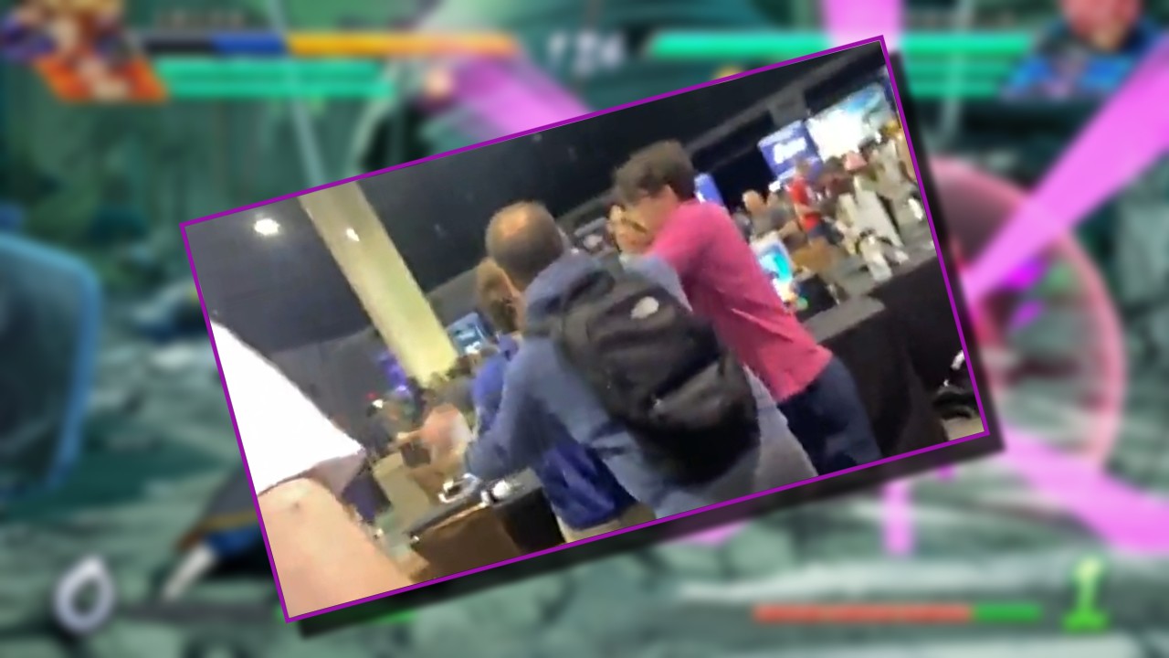 Dragon Ball FighterZ: wkurzony gracz zaatakował innego [WIDEO]
