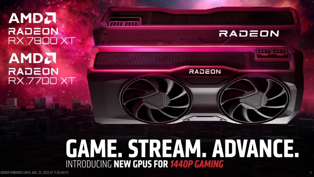 AMD Radeon RX 7800 XT