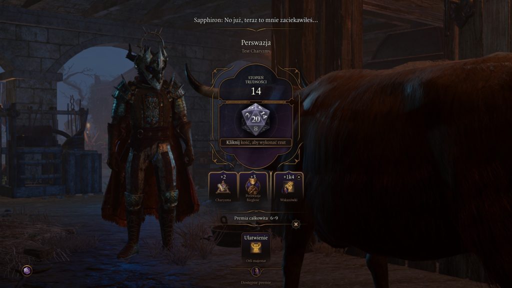 Baldur's Gate 3 - Rzut kością