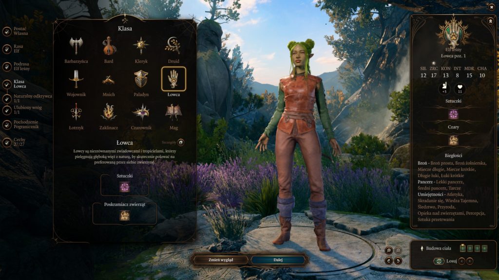 Baldur's Gate 3 - Tworzenie Postaci