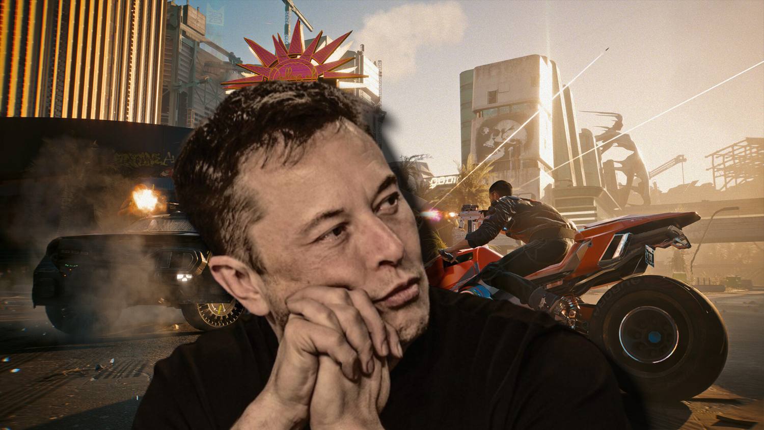 Elon Musk groził CDPR bronią. Chciał wystąpić w Cyberpunk 2077