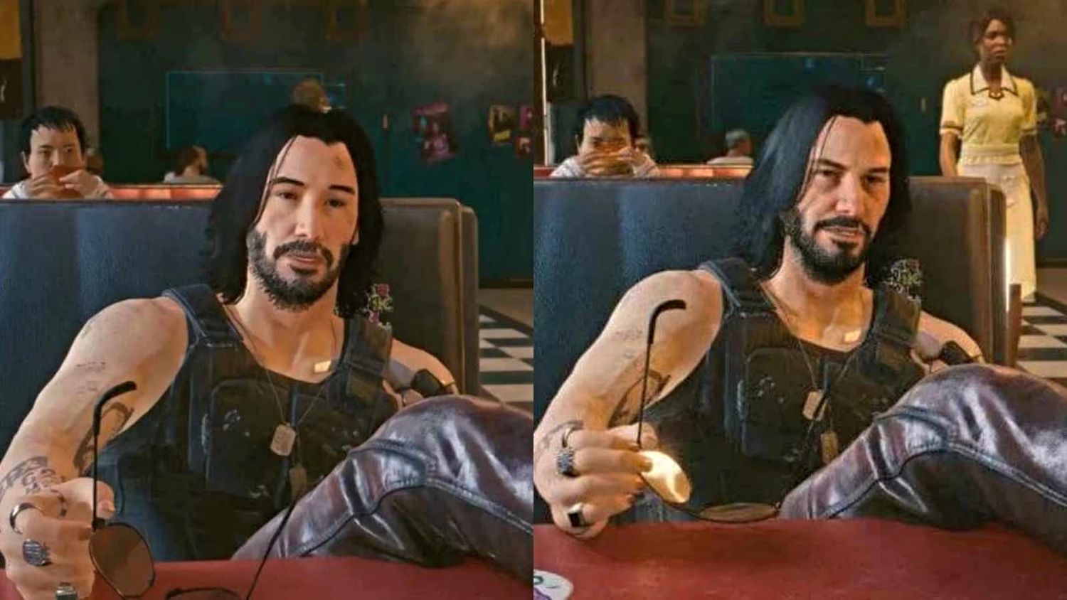 Cyberpunk 2077: Keanu Reeves w końcu wygląda jak Keanu Reeves