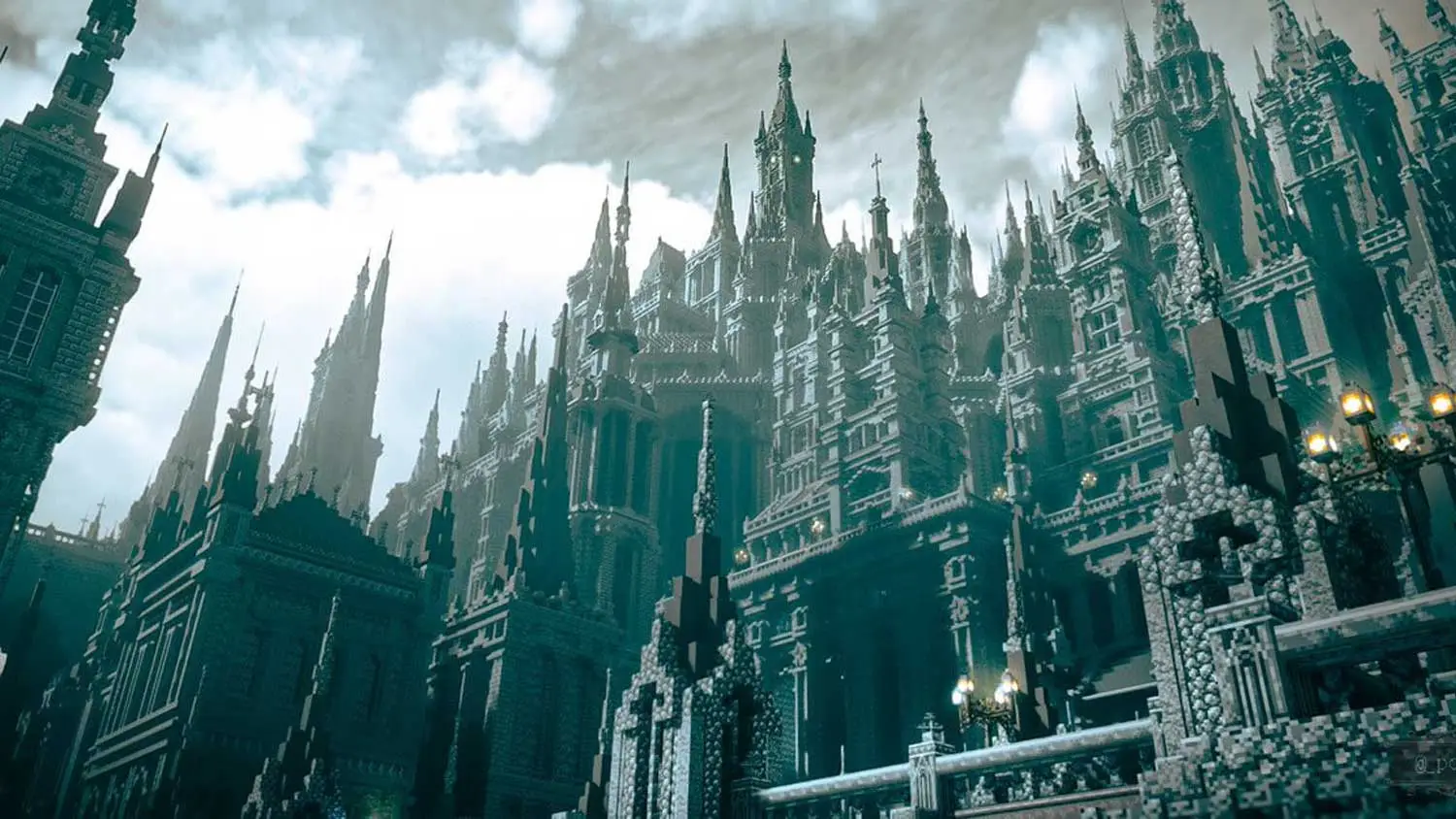 Bloodborne x Minecraft