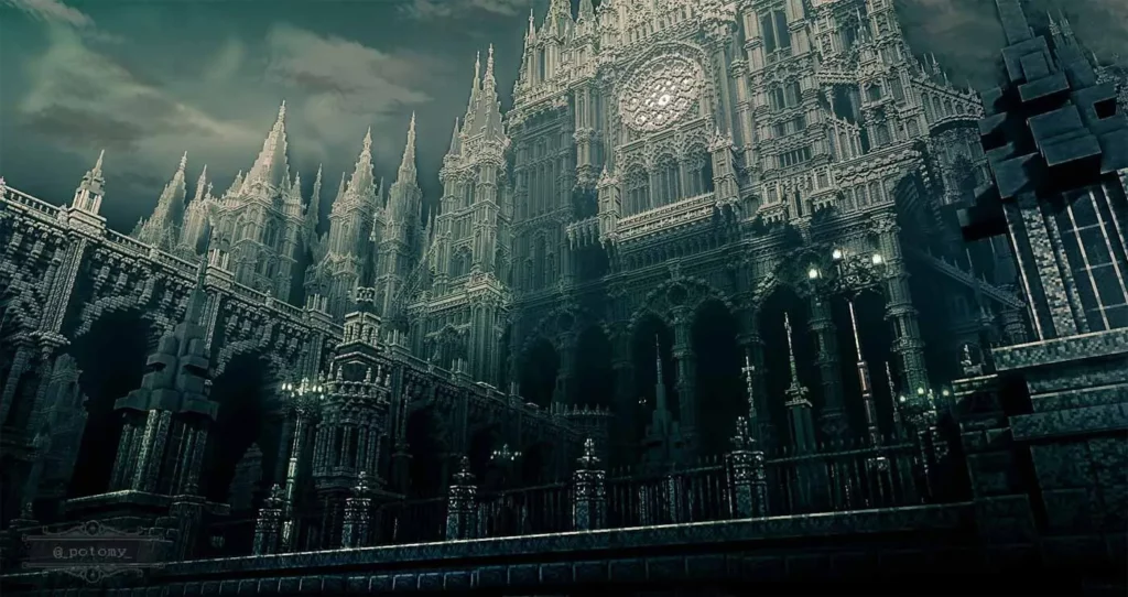 Bloodborne x Minecraft