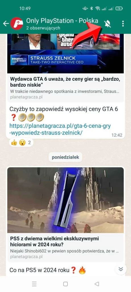 Only-PlayStation-Whatsapp kanał