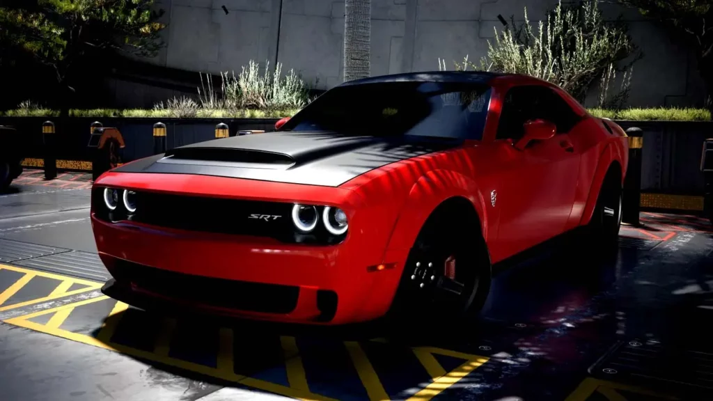 Cyberpunk 2077 Dodge Challenger SRT Demon (1)