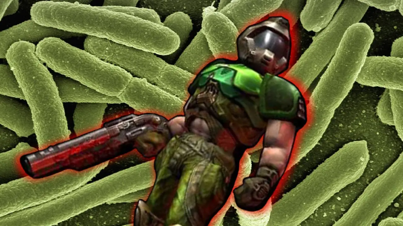 DOOM odpalony na bakteriach z jelita | Newsy - PlanetaGracza