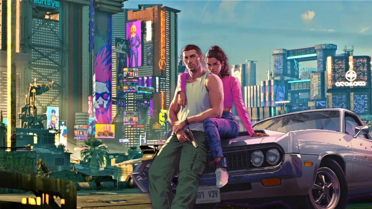 GTA VI w Cyberpunk 2077. Ten zwiastun to nowy hit internetu