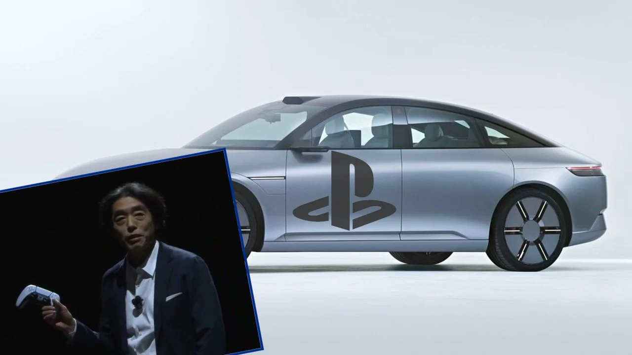 Sony pokazuje nowy samochód. Sterowanie za pomocą pada do PS5