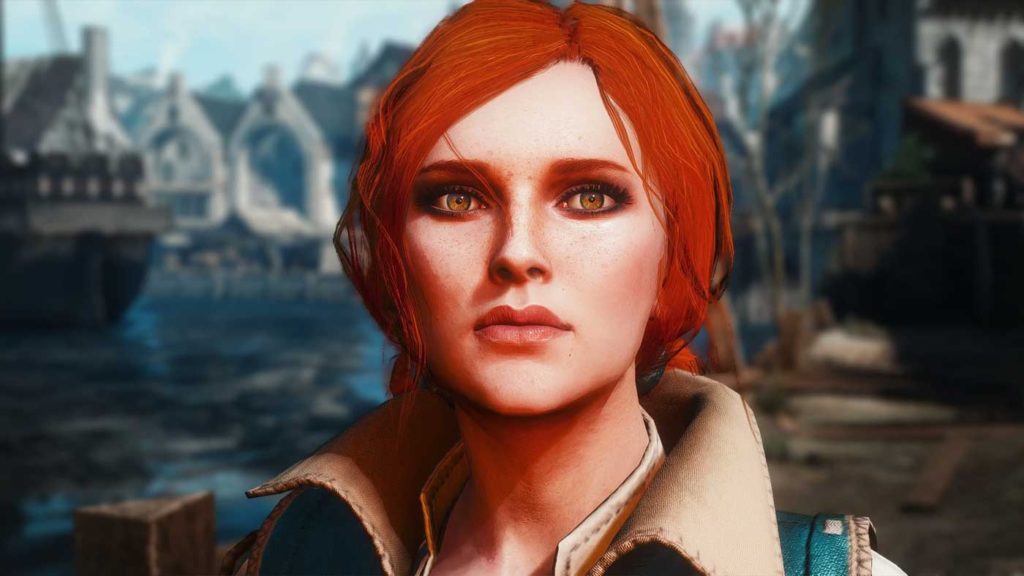 Wiedźmin 3 - mod zmieniający wygląd bohaterki.