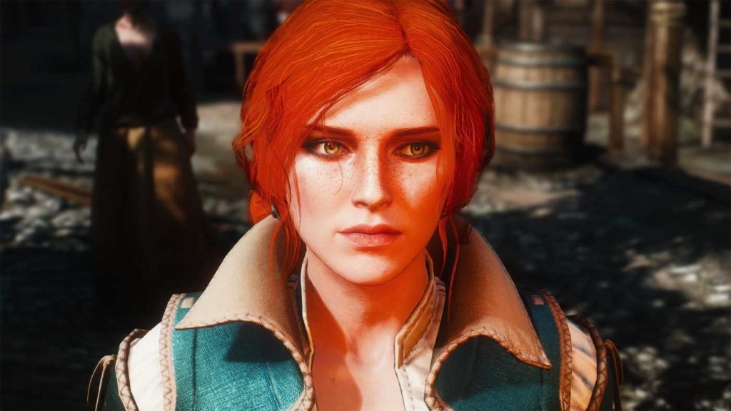 Wiedźmin 3 - mod zmieniający wygląd bohaterki.