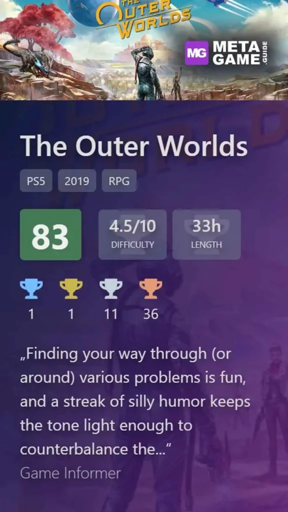 The Outer Worlds