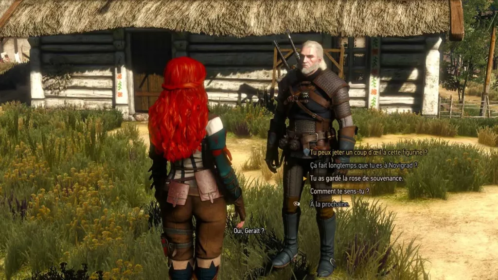 Wiedźmin 3 - zmiany wyglądu Triss Merigold