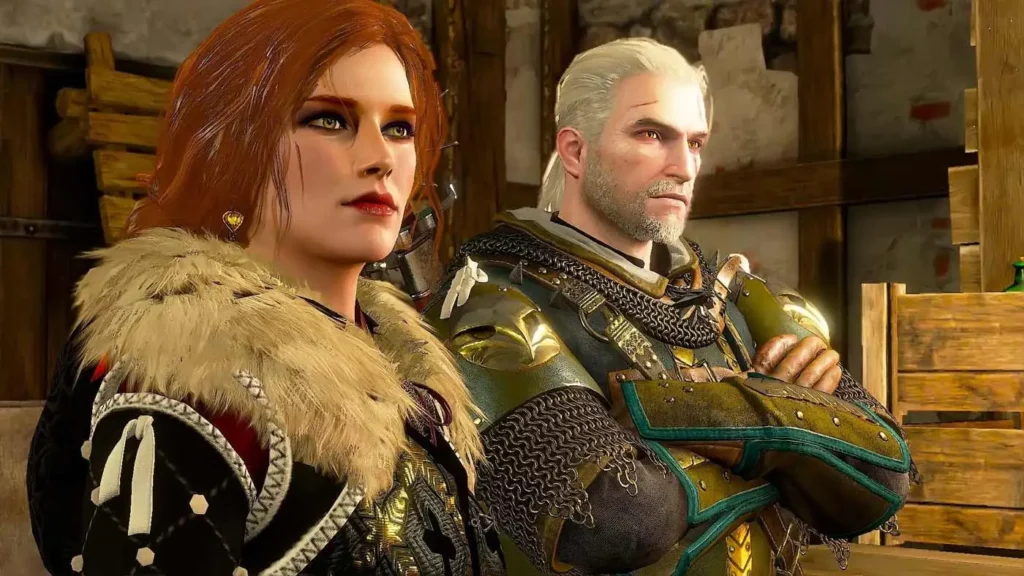 Wiedźmin 3 - zmiany wyglądu Triss Merigold