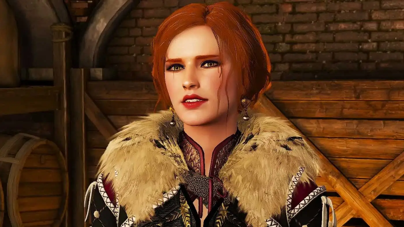 Wiedźmin 3 - zmiany wyglądu Triss Merigold