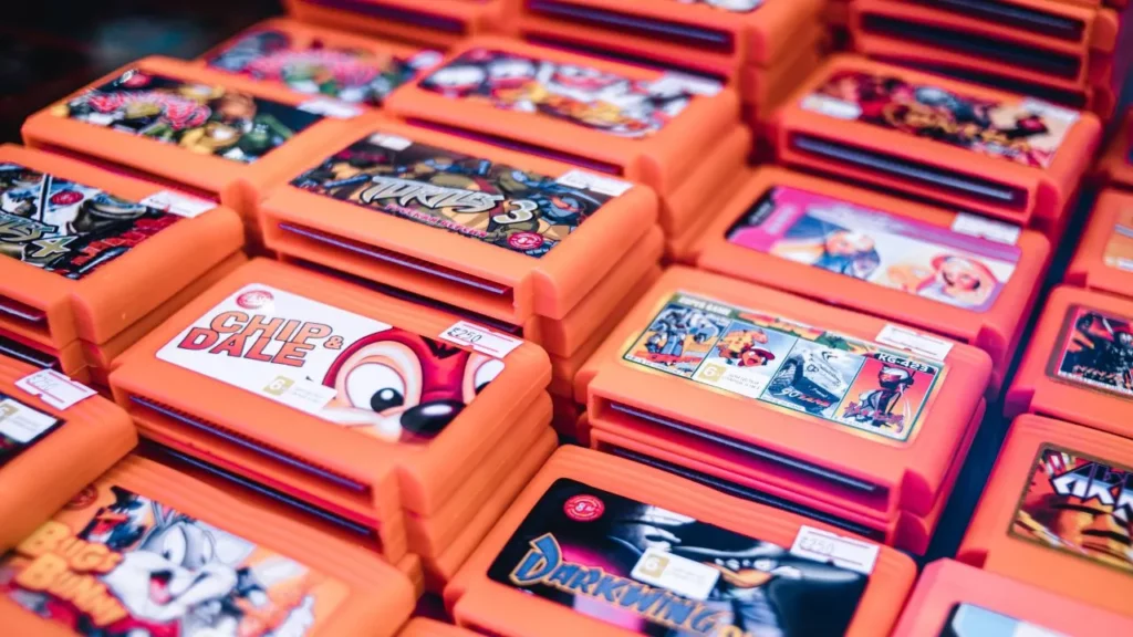 Gry retro na kartridżach