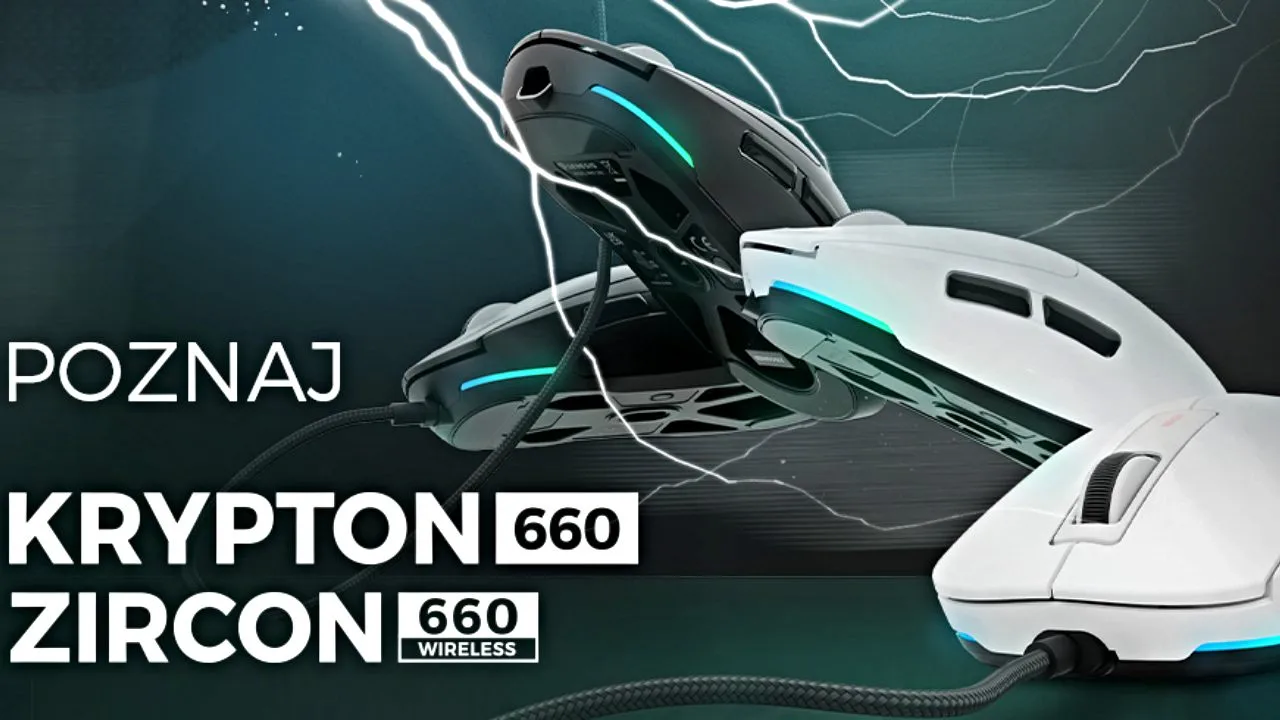 Ultraszybkie myszy gamingowe Genesis Zircon 660 i Krypton 660 | Newsy - PlanetaGracza