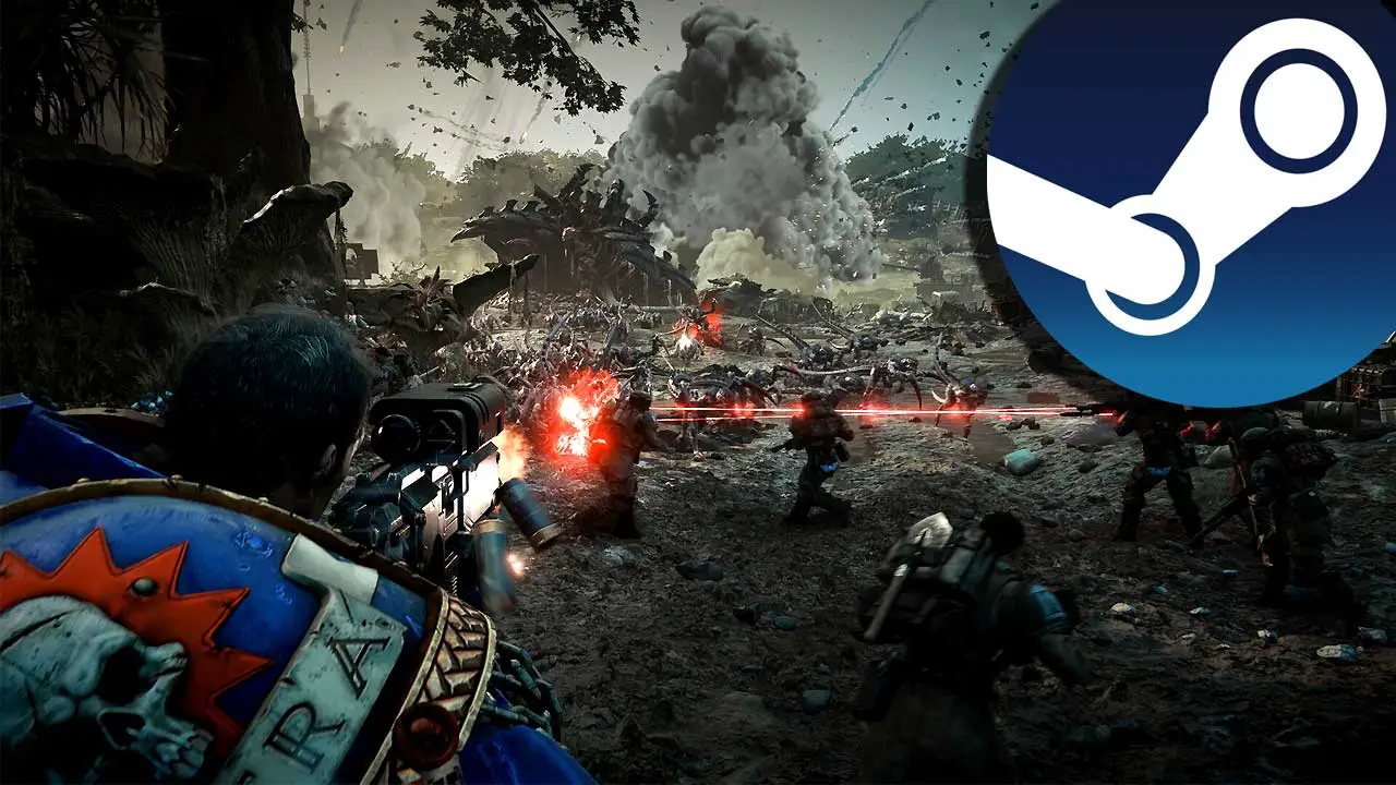 Warhammer 40,000: Space Marine 2 - screen. Gra w promocji, klucz Steam