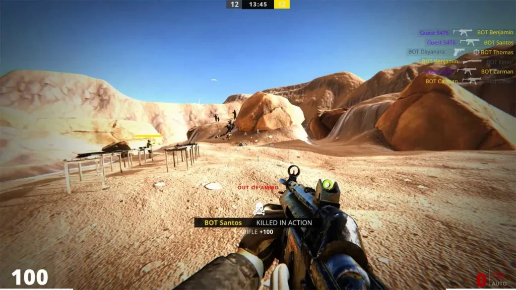 Wasteland Rangers - screen z gry za darmo.