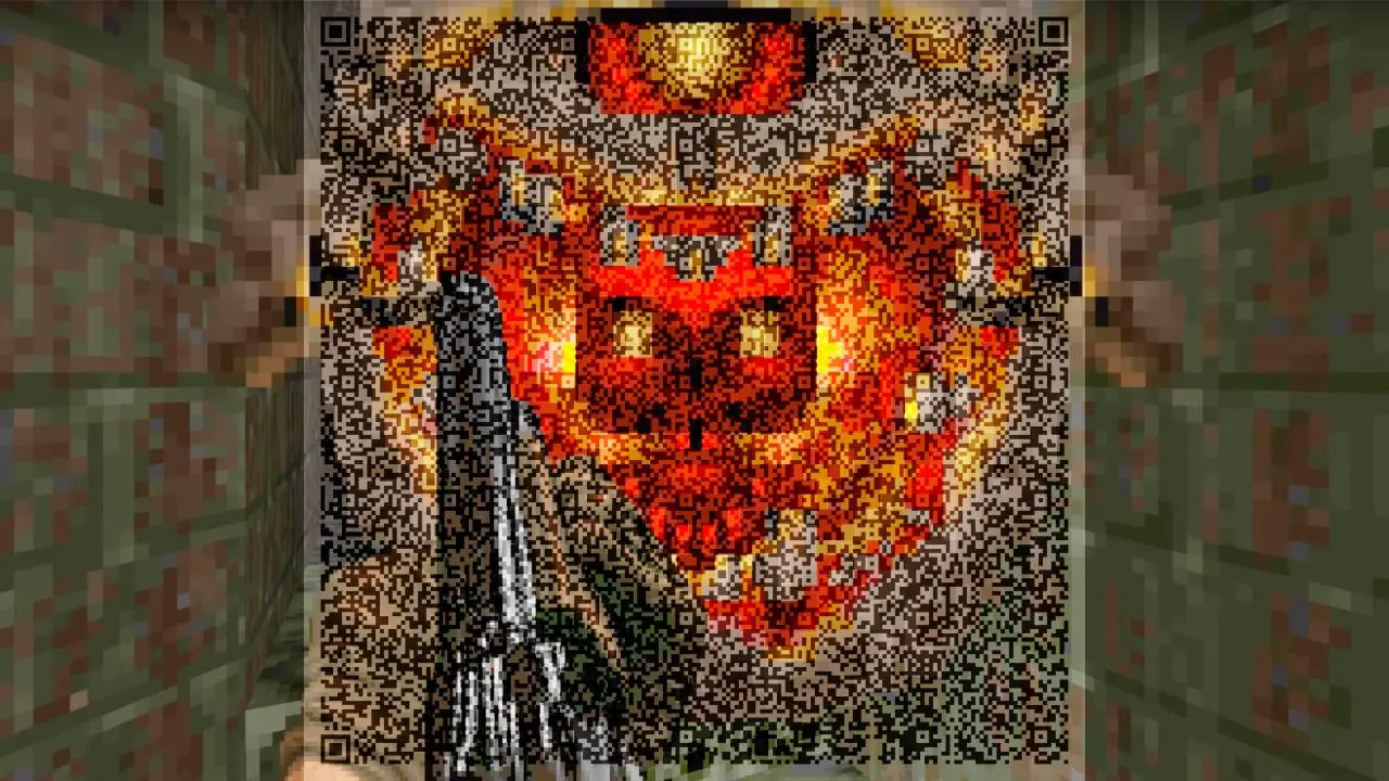 DOOM jako kod QR | Newsy - PlanetaGracza