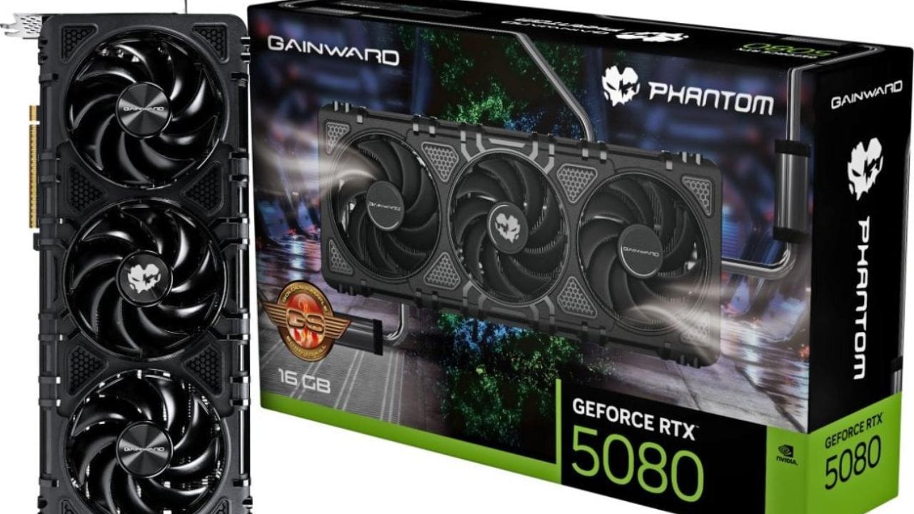 Karta graficzna Gainward GeForce RTX 5080 taniej o 1000 zł