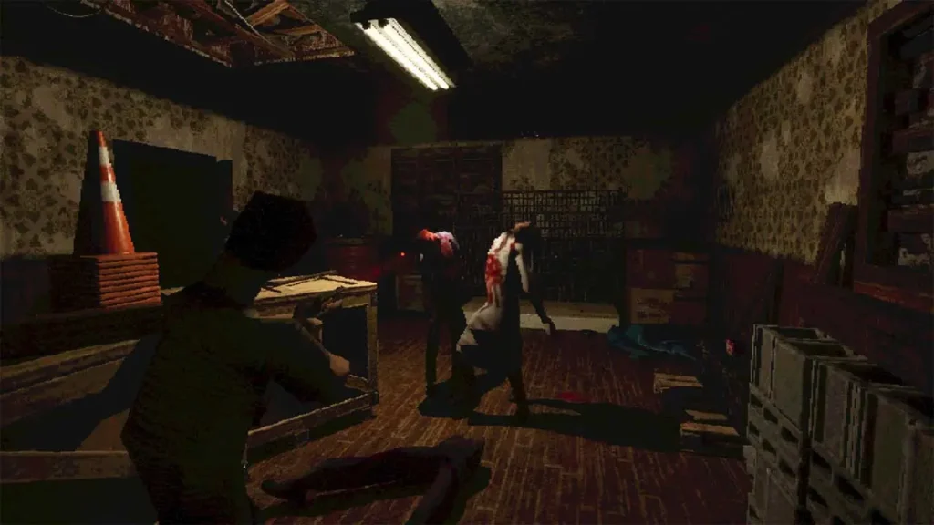 Experiment 28 Demo - screen z gry.