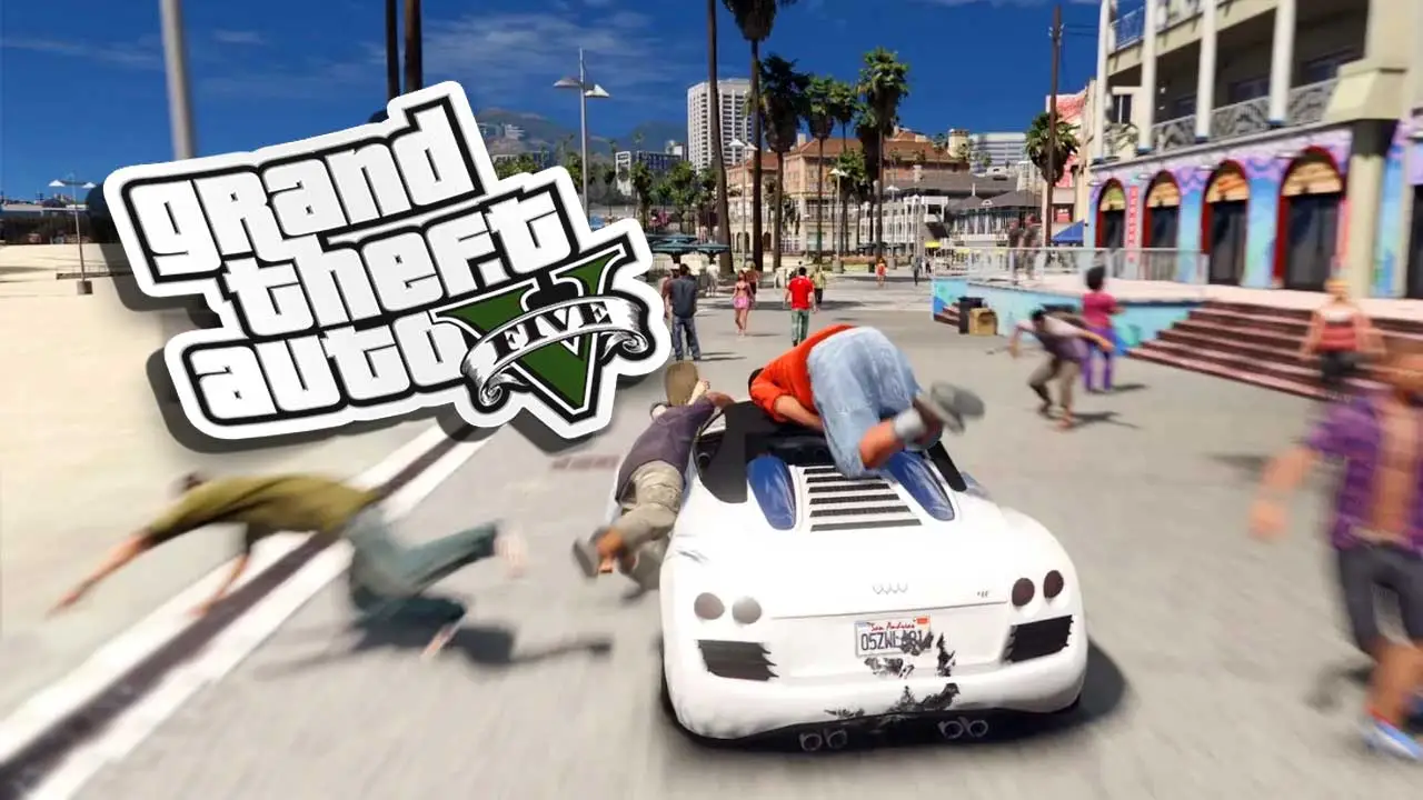 GTA 5 nowy mod na fizykę postaci i uszkodzenia samochodów