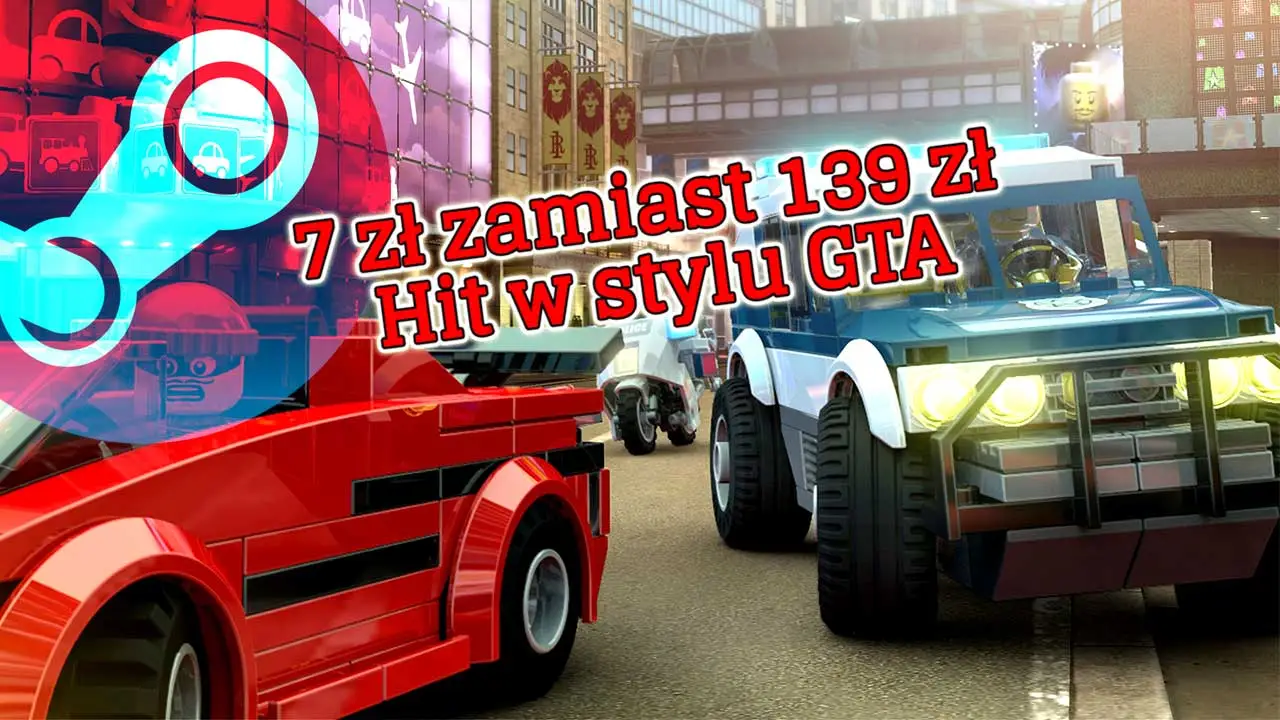 Hit w stylu GTA za 7 zł. Totalna promocja dla fanów akcji i gier LEGO | Newsy - PlanetaGracza