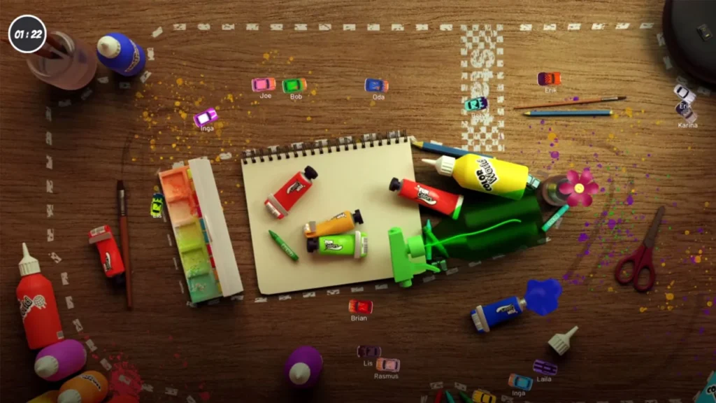 Event Race - gra za darmo na Steam inspirowana Micro Machines.