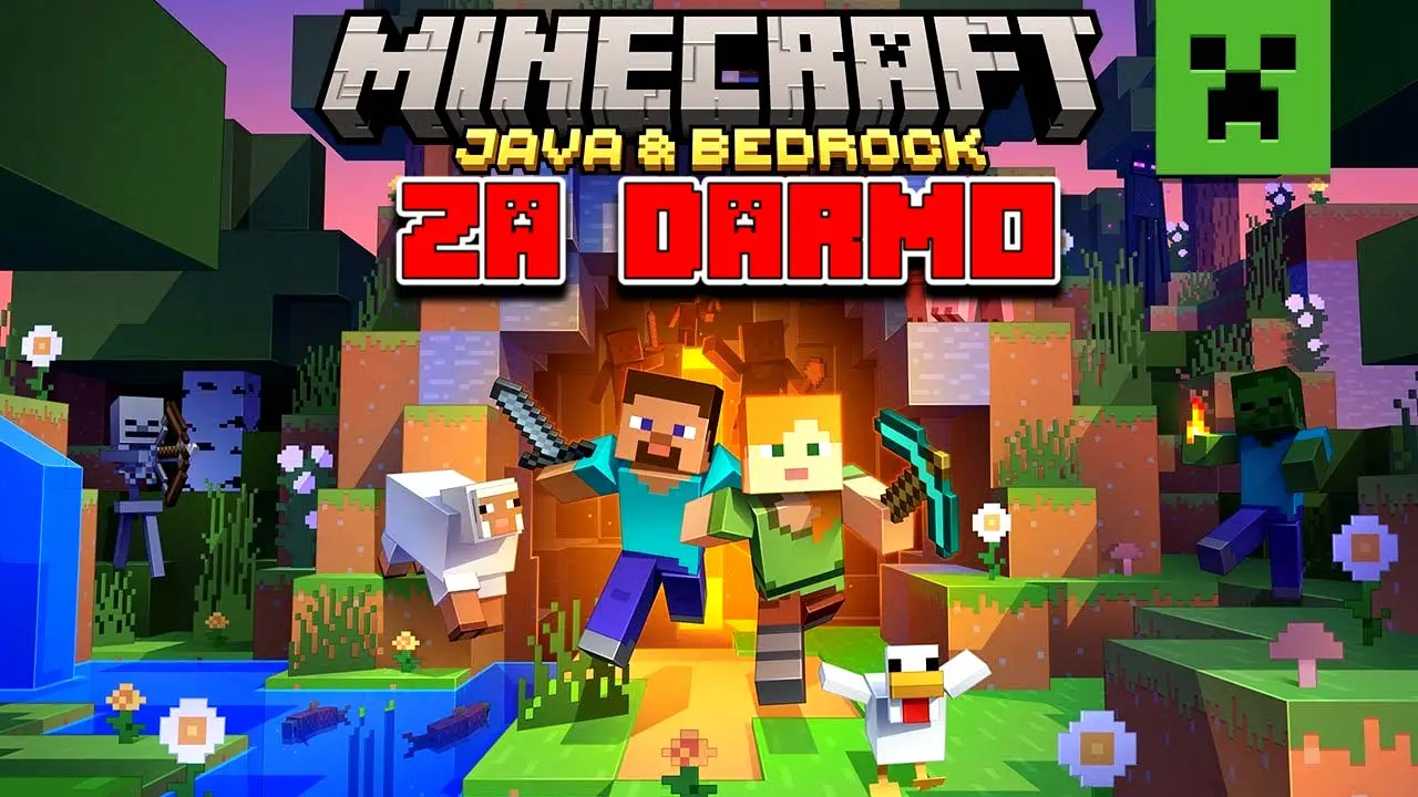 Prezent na weekend! Minecraft: Java & Bedrock Edition do zdobycia za darmo [ZAPOWIEDŹ]