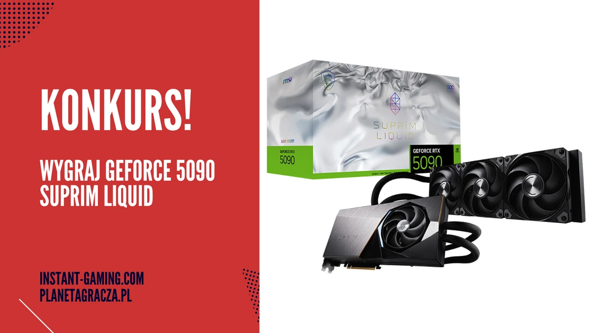 wygraj geforce 5090 suprim liquid