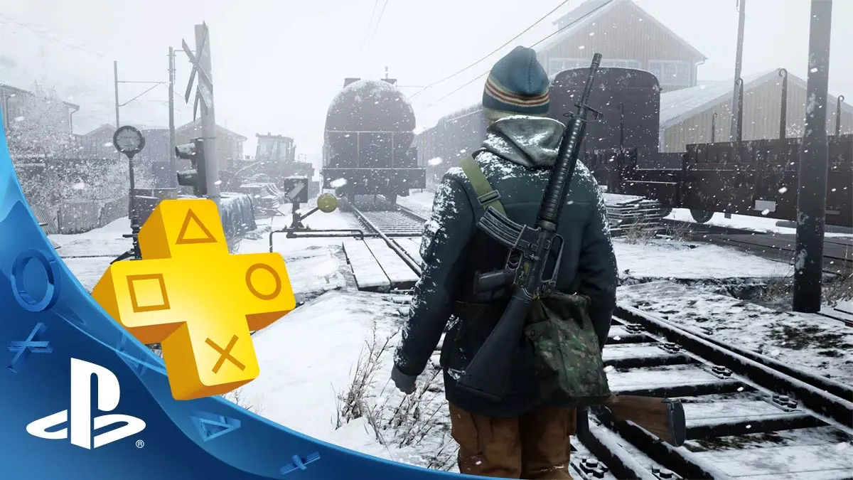 Screen z gry Vigor, która dzisiaj dostała darmowe DLC w PS Plus. Na screenie żołnierz w zimowym otoczeniu.