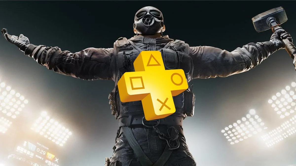 Postać z gry Rainbow Six Siege. Screen do tekstu o ekskluzywnych pakietach dla posiadaczy PS Plus.